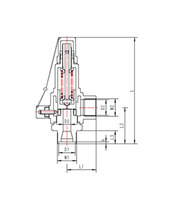 da22f-25p低温安全阀