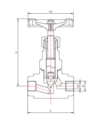 j11w-40p针型阀