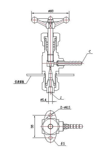 j24w-100p分析用仪表阀