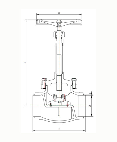 dj61f-150lb低温长轴截止阀（sw）