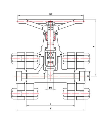 qjt200-15气体管路截止阀